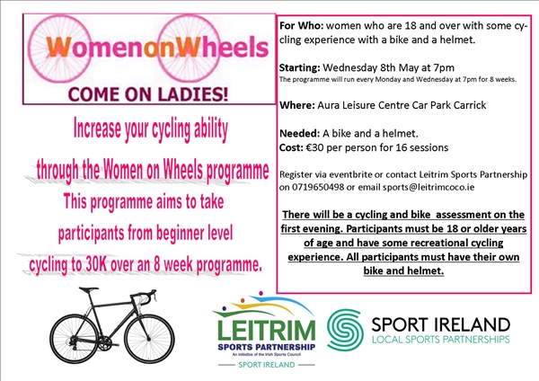 Women on Wheels Cycling programme 